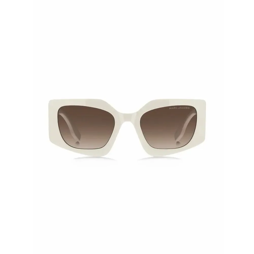 NEW!! Marc Jacobs MARC774/S SZJHA White Frame Cat Eye Sunglasses Authentic - Picture 7 of 10